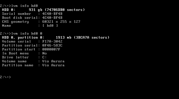 Disk with 127 sectors per track