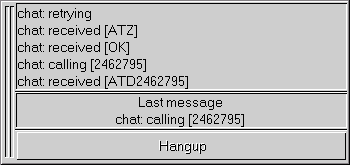 dialing...